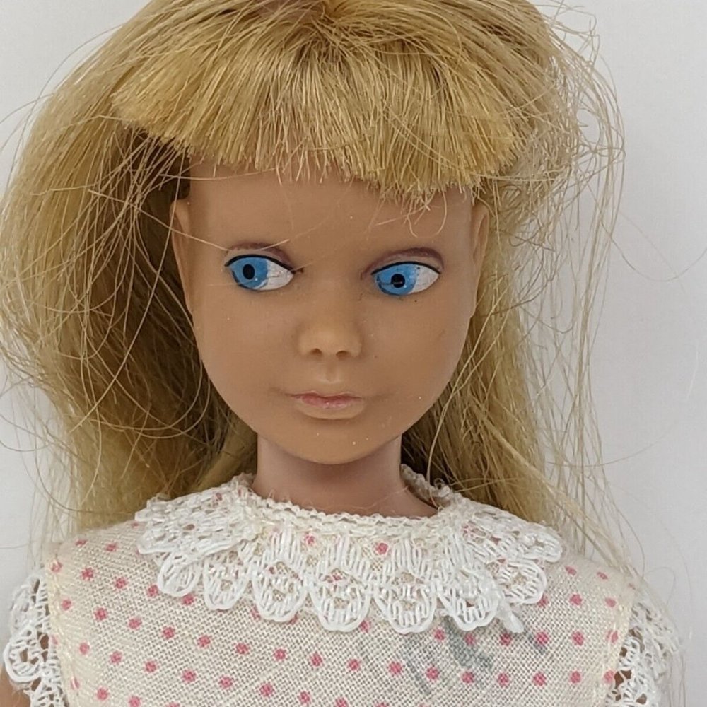 Vintage Barbie Straight Leg Skipper Doll Dreamtime Pajamas - Picture 6 of 11